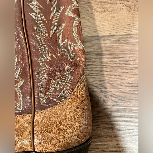 Vintage Wrangler Cowboy Boots Men’s 8 - Picture 10 of 17